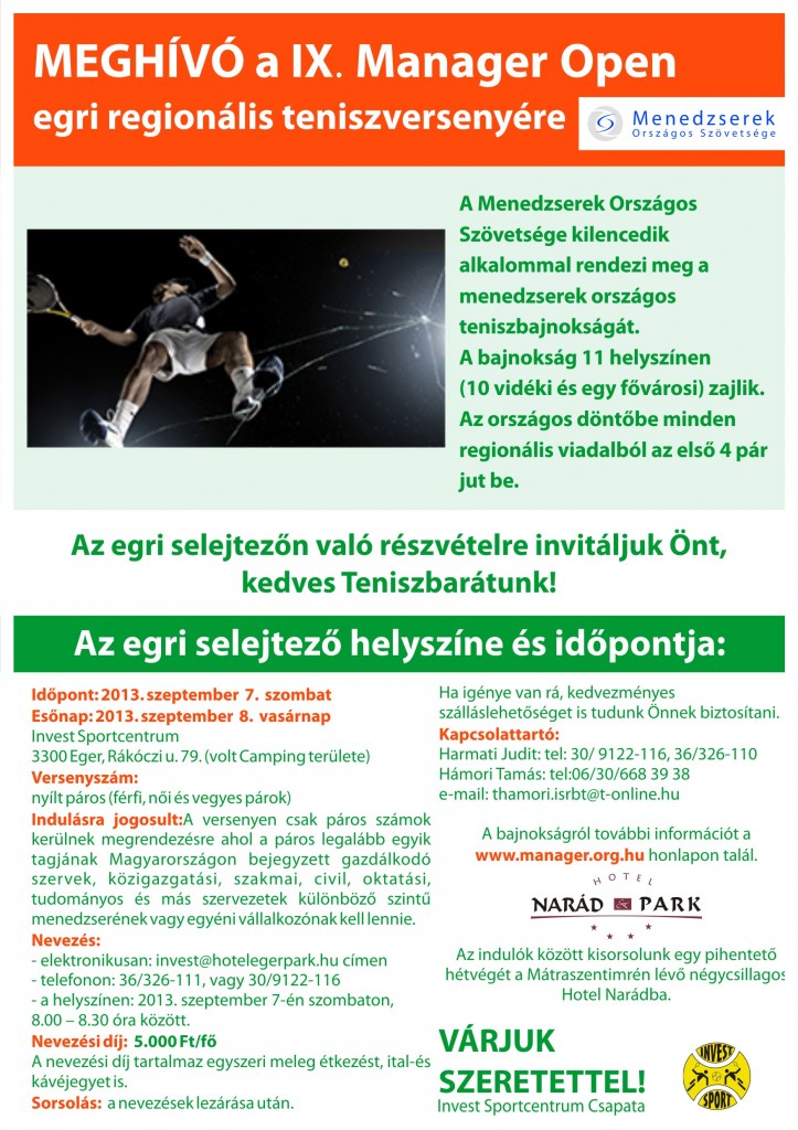 Manager Open
